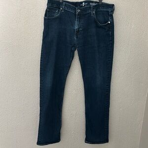 Mens 7 For All Mankind Standard Jeans, 38, Medium Wash